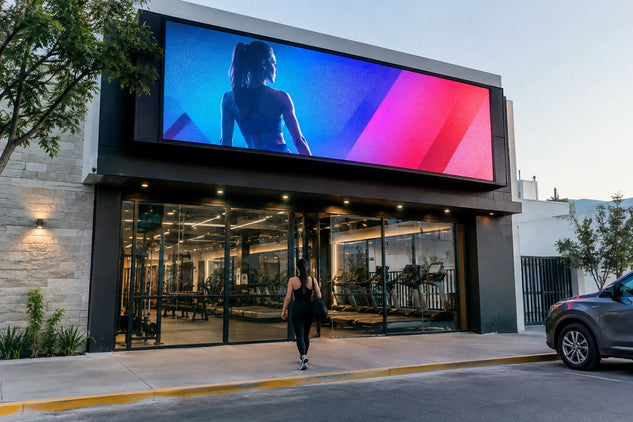 Pantalla led para gimnasio según tu espacio