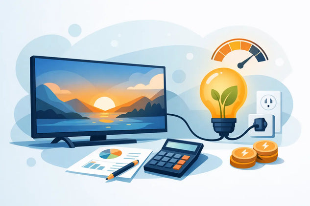 Cuánto consume una pantalla LED y cómo calcularlo
