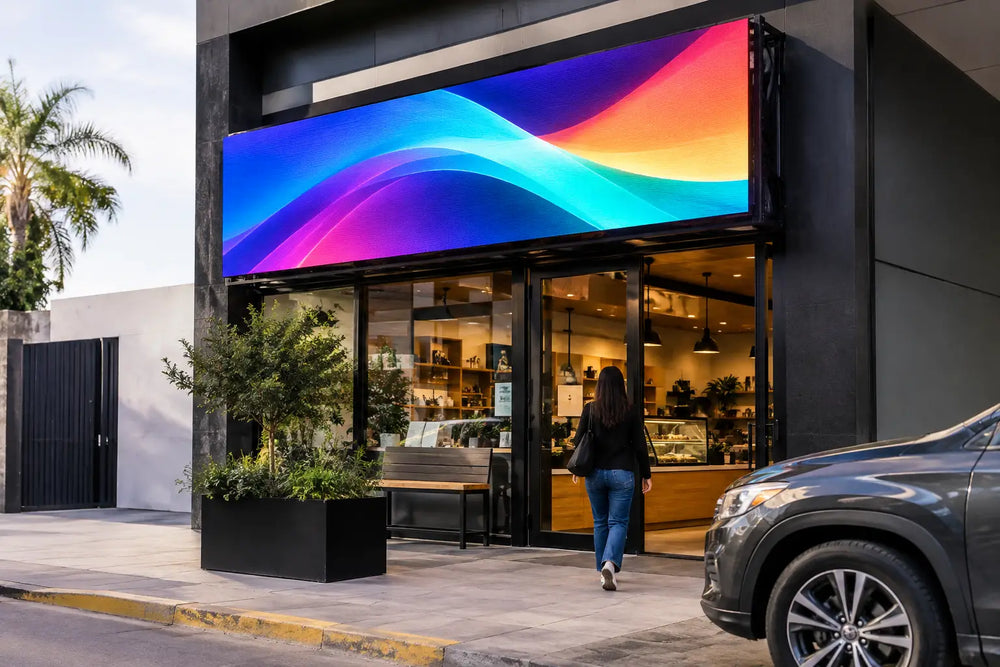 Pantalla LED a la medida para tu fachada