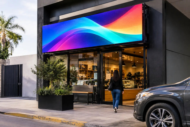 Pantalla LED a la medida para tu fachada