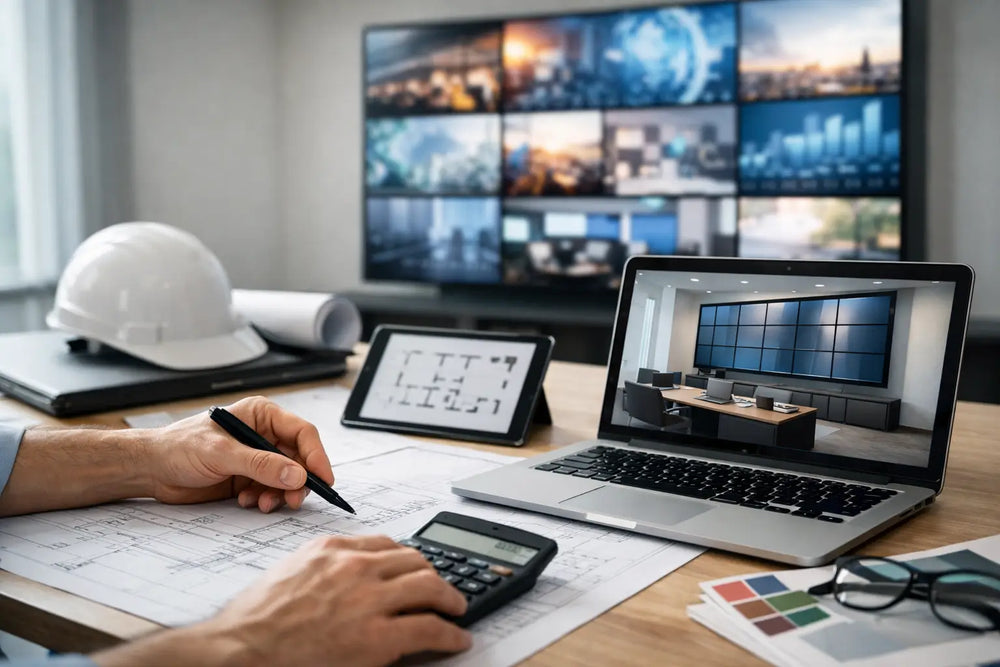 Cómo cotizar un proyecto de videowall sin errores