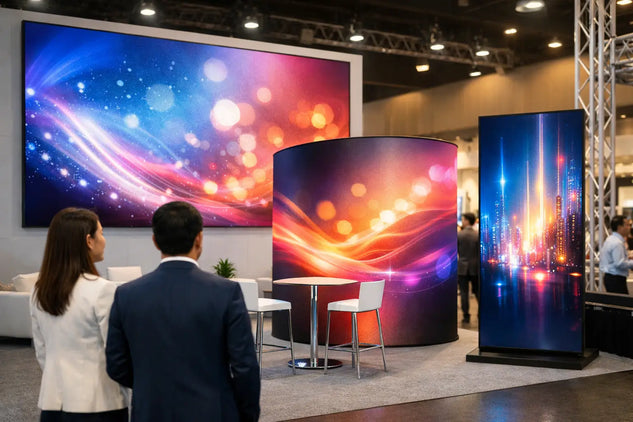 Mejores displays para eventos corporativos