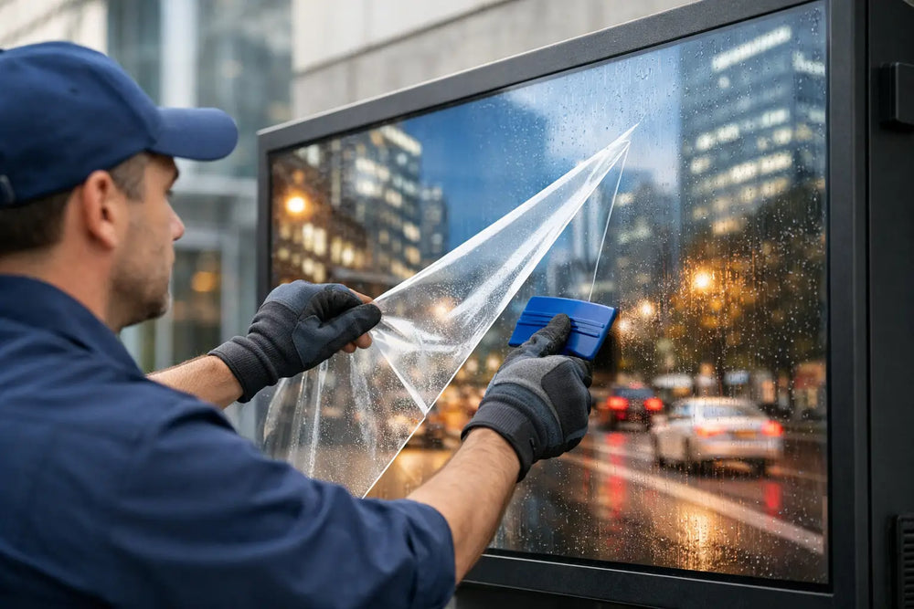 Cómo proteger pantalla exterior sin fallas