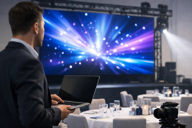 Cómo elegir pantalla LED para eventos corporativos