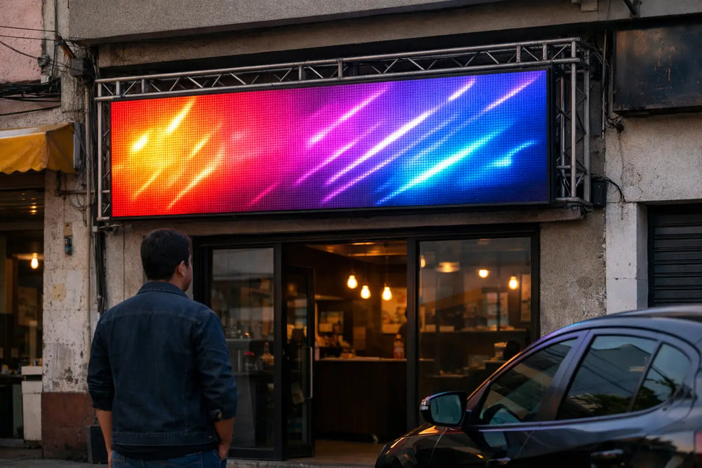 Cuánto cuesta un letrero LED para negocio