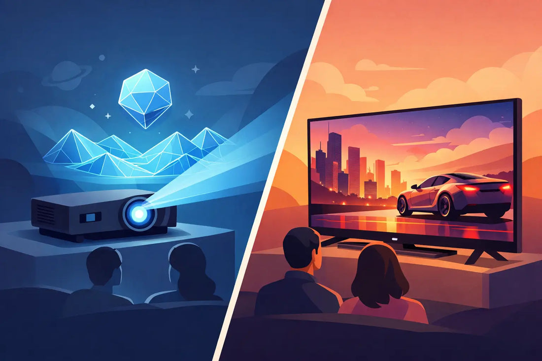 Proyector 3D vs display LED: ¿cuál conviene?