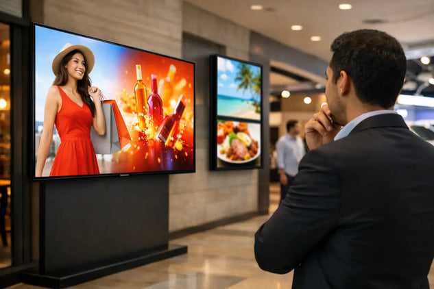 Cómo elegir una Pantalla LCD Publicitaria