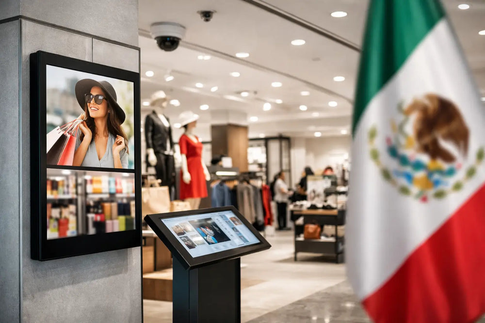 Mejores soluciones visuales para retail en México