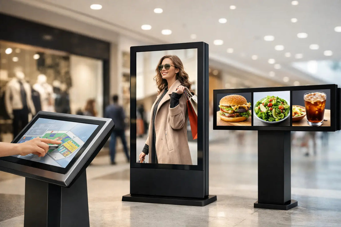 Tipos de señalización digital comercial