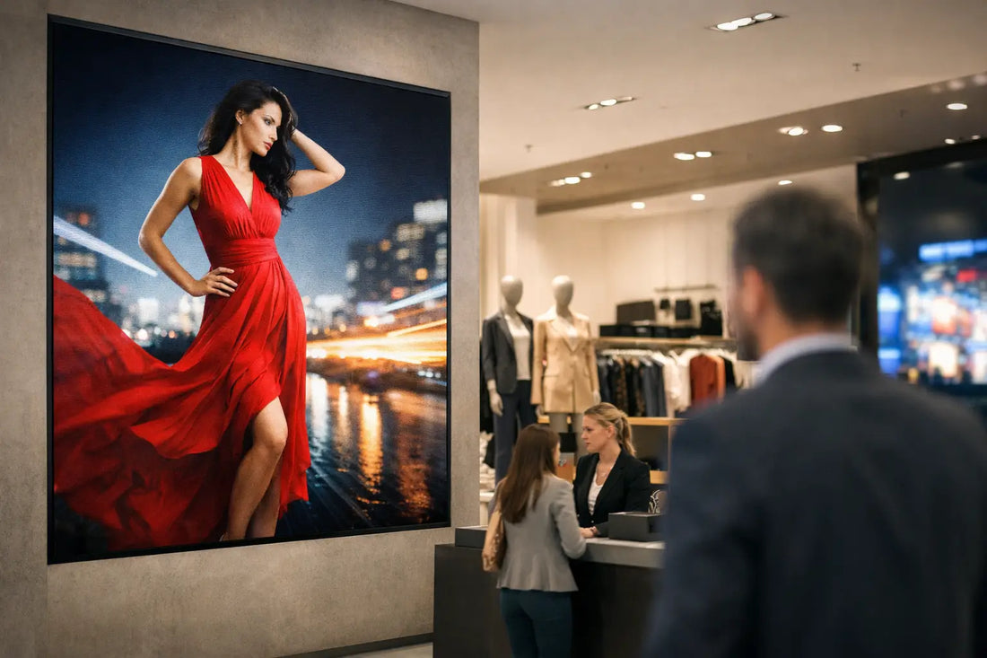 Pantallas LED indoor para negocio y retail