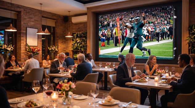 Pantalla LED interior para restaurante: cómo elegir
