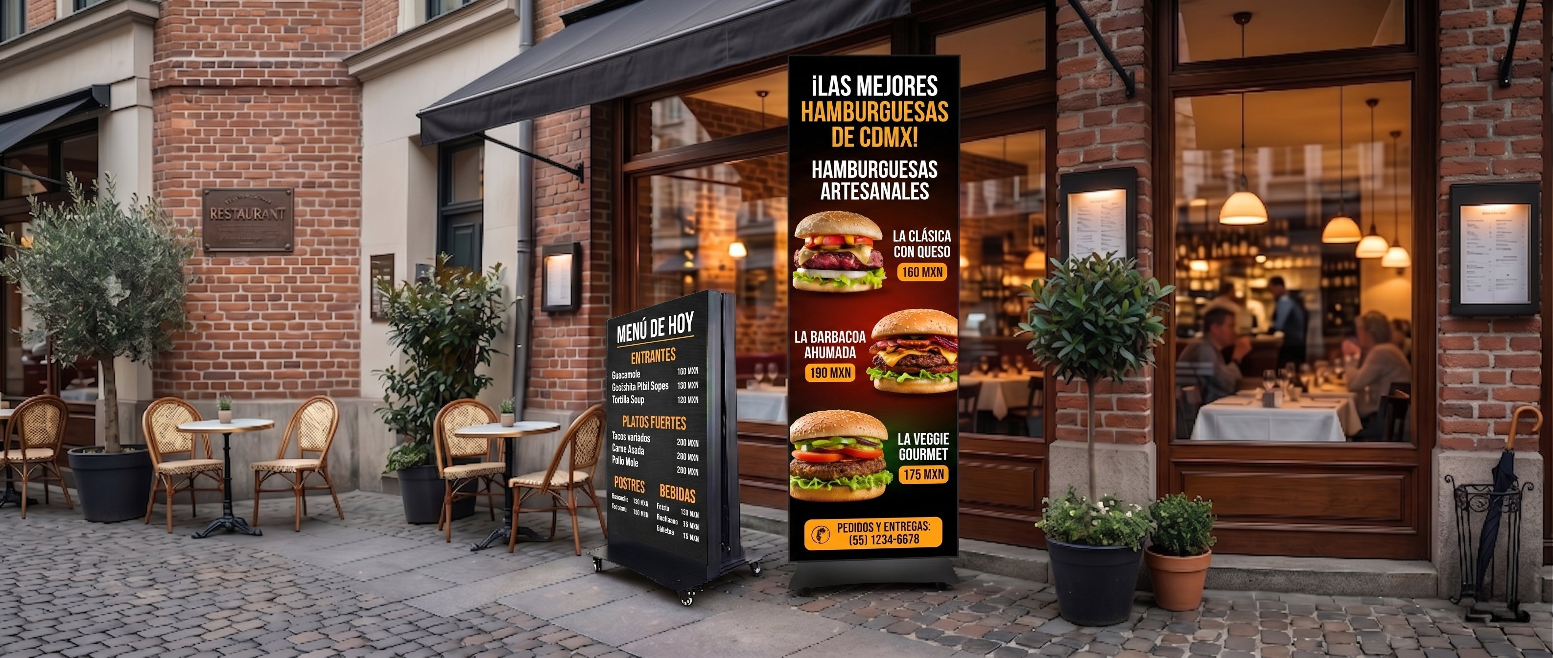 Póster LED para tienda: ¿sí conviene?