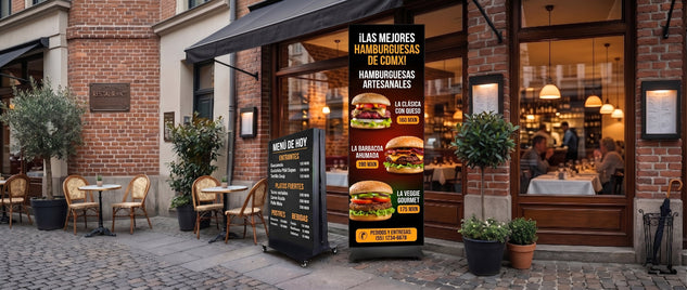 Póster LED para tienda: ¿sí conviene?