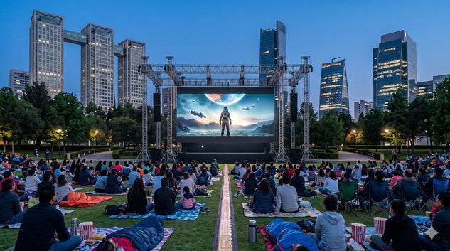 Pantalla gigante exterior para eventos: qué elegir