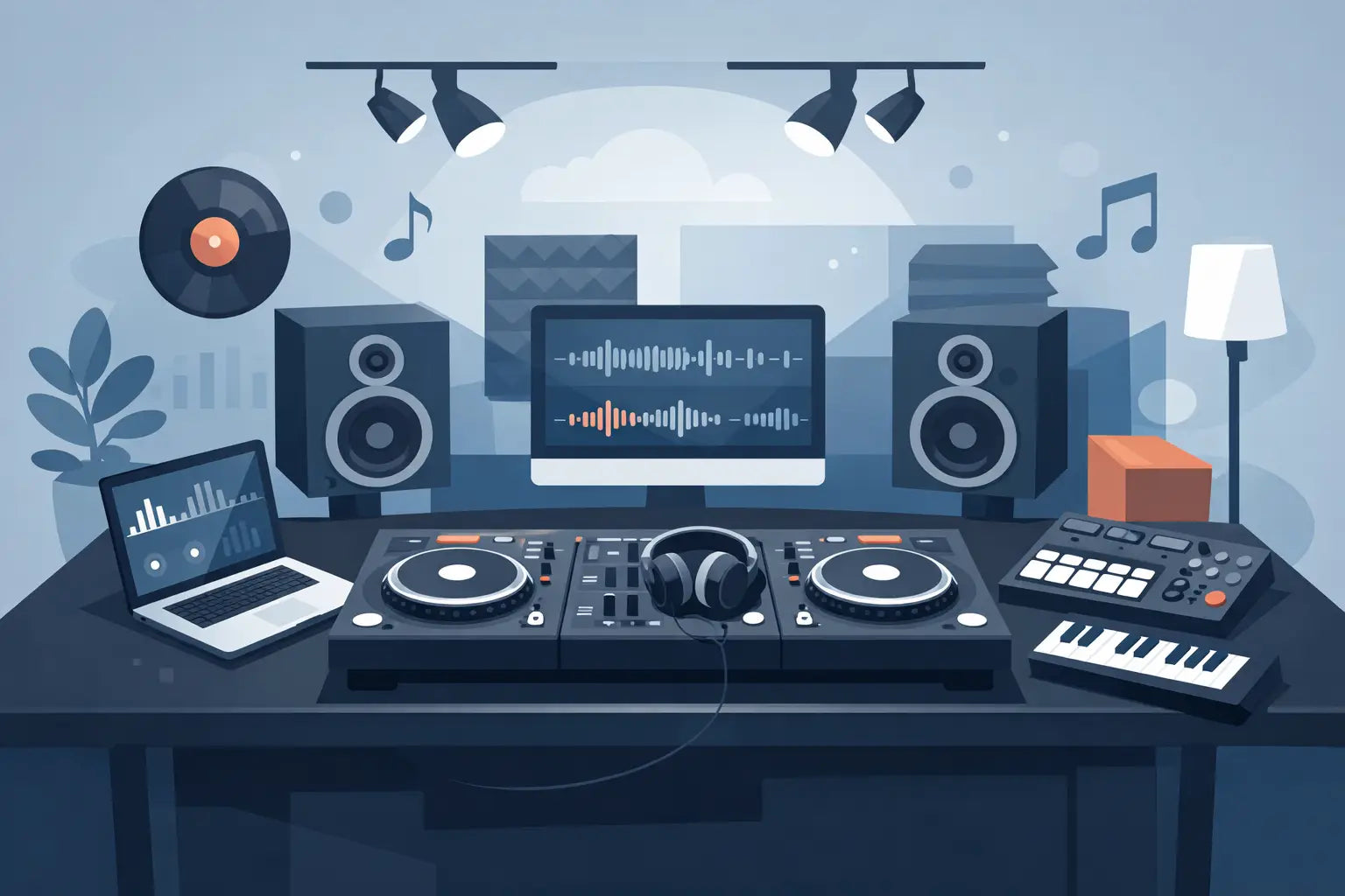 Cabina DJ para estudio: qué conviene comprar