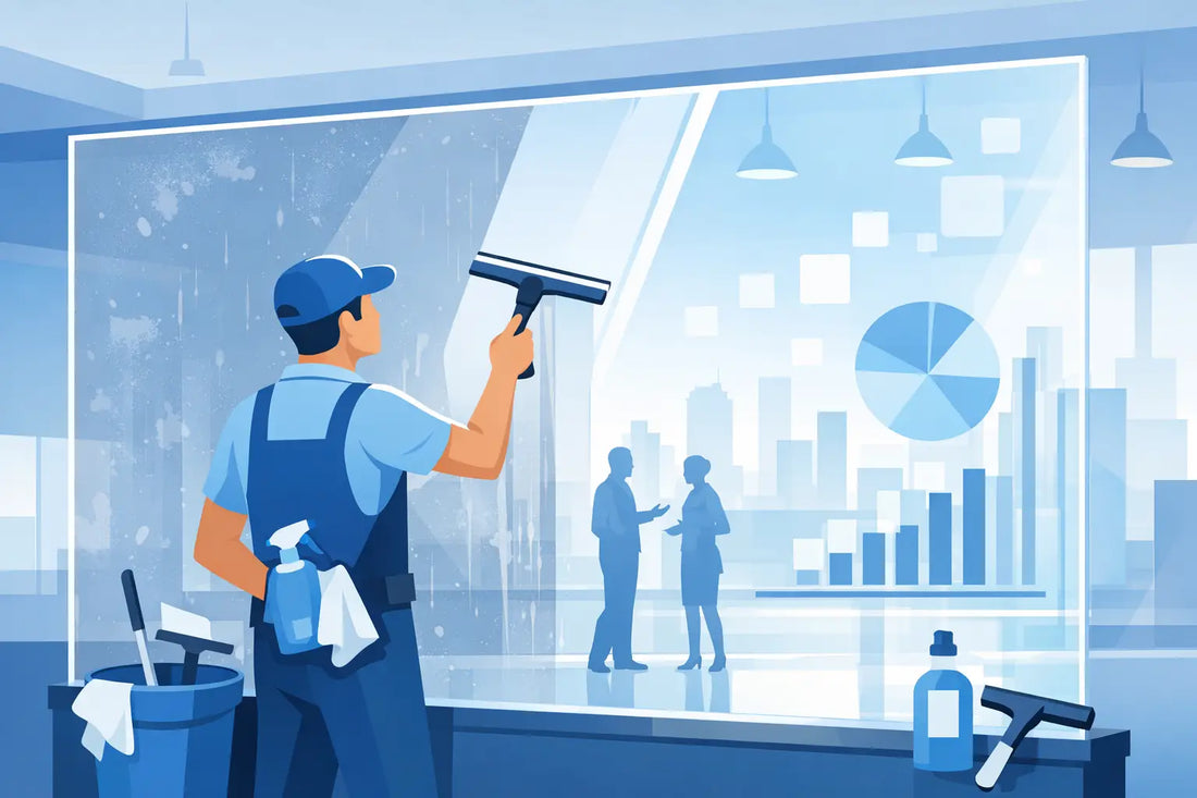 Cómo limpiar pantalla transparente comercial