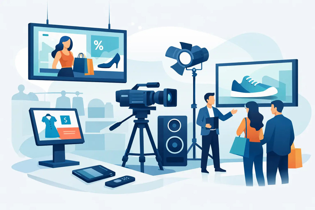 Equipo audiovisual para retail que sí vende