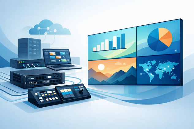 Mejores controladores para videowall LED