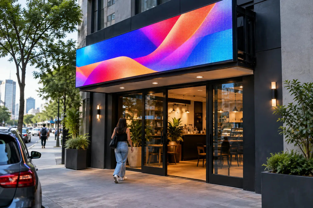 Letreros LED en CDMX para fachadas y locales