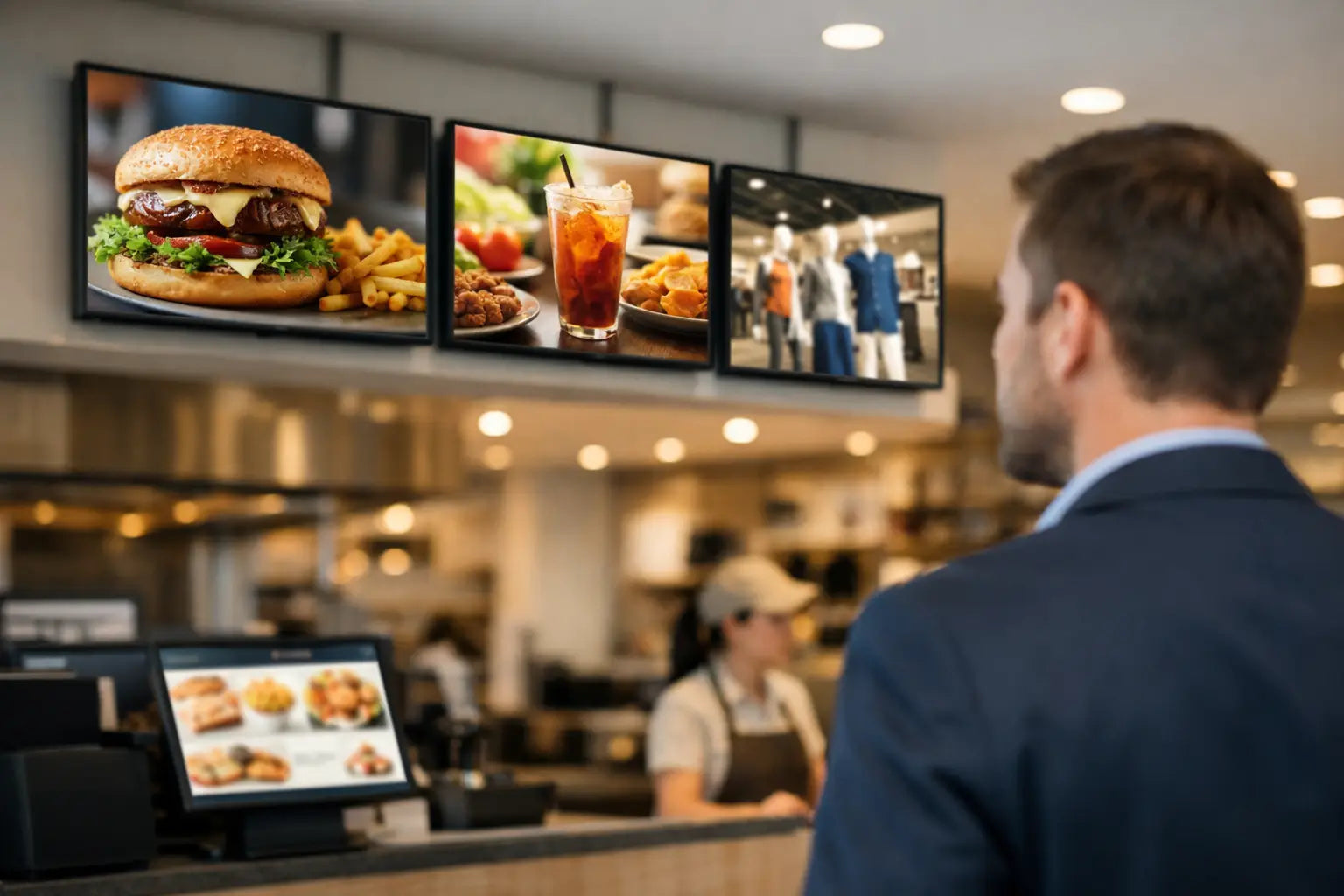 Señalización digital para franquicias rentable