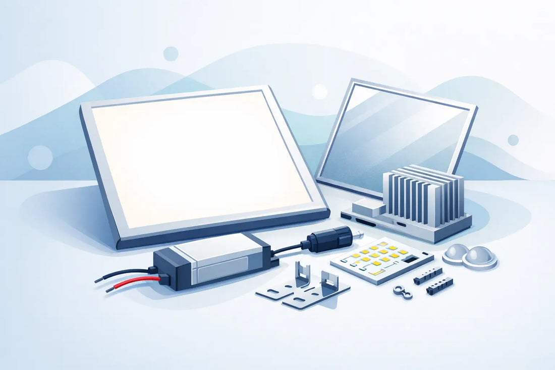 Refacciones compatibles para panel LED