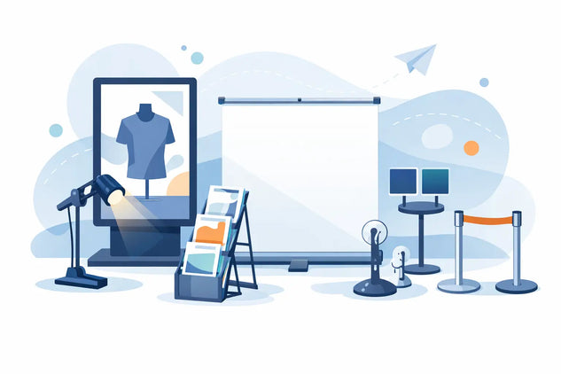 Accesorios para displays publicitarios clave