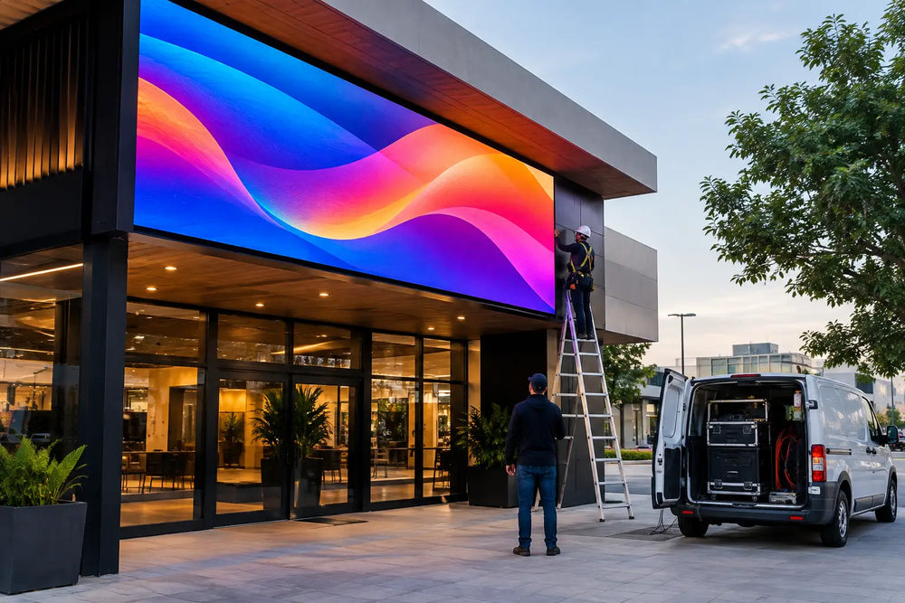 Quién instala pantallas LED en México y qué revisar