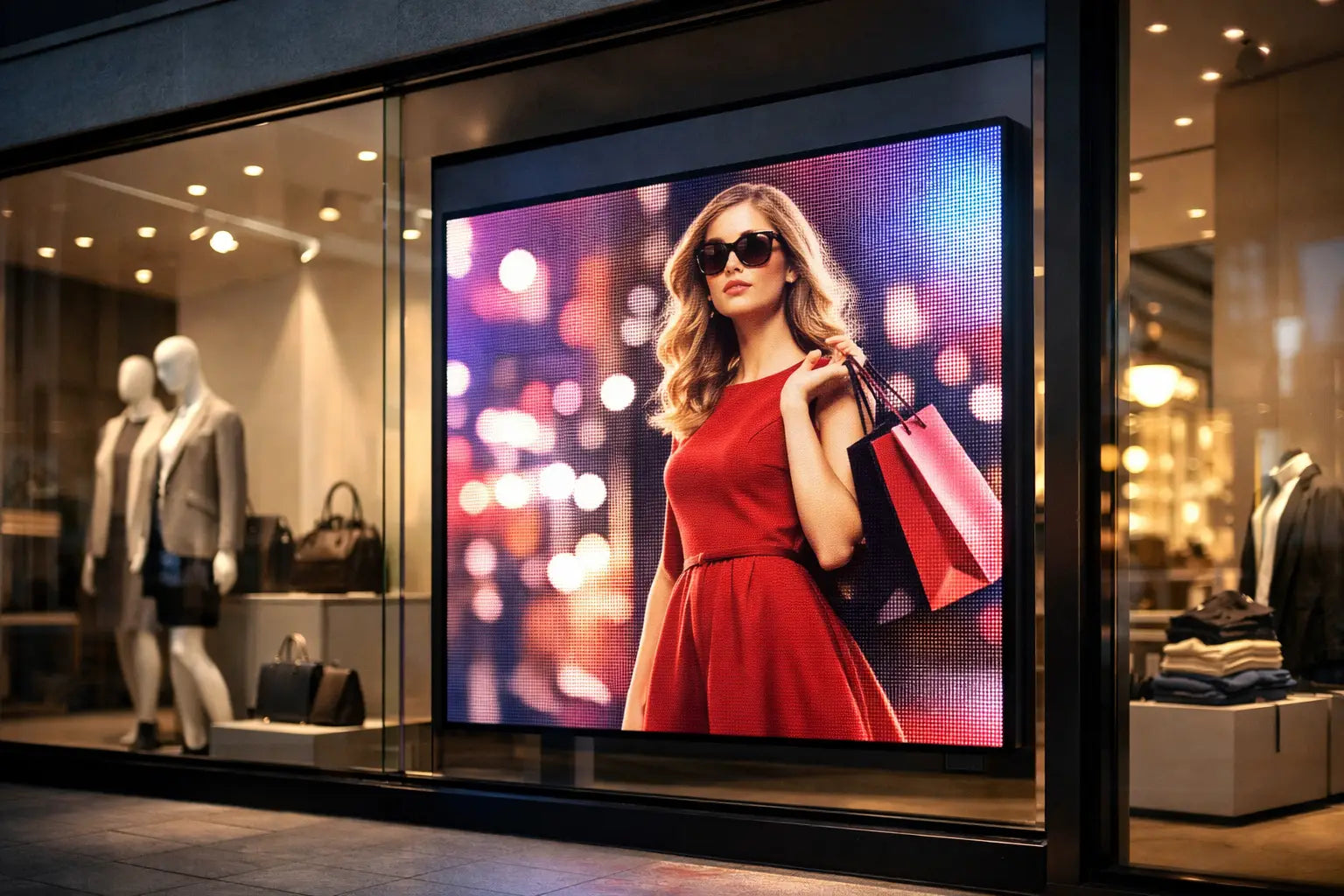Mejores pantallas LED para escaparates