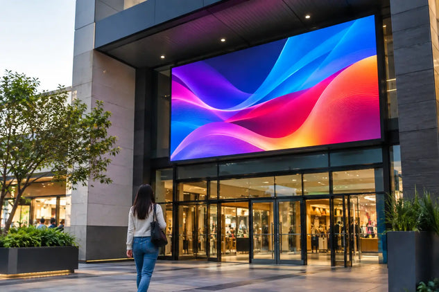 Dónde instalar una pantalla LED comercial
