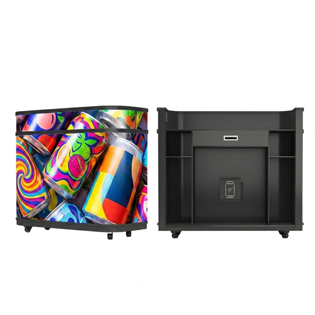 Cabina MINI para DJ con Pantalla LED P1.53