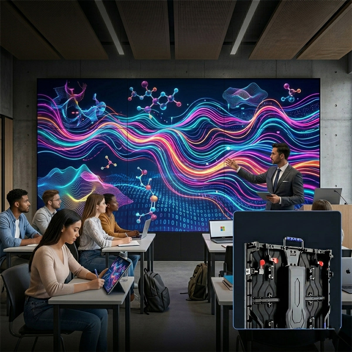 Pantalla LED Móvil para Interiores