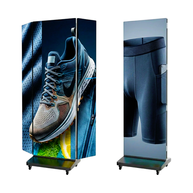 Póster LED Plegable Trifold