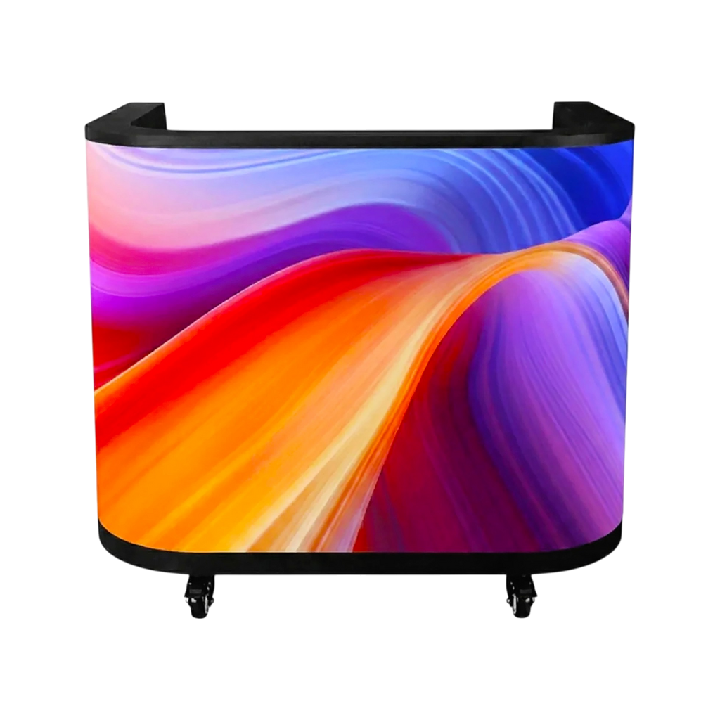 Cabina para DJ con Pantalla LED P2.5 GOB