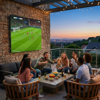 Pantalla LED gigante de 2x2 metros para interiores y exteriores